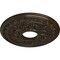 Ekena Millwork Baltimore Medallion (Canopies up to 5 1/2"), 15 3/8"OD x 4 1/4"ID x 1 1/2"P, Stone Hearth Crackle CM15BASHC - alternate 4